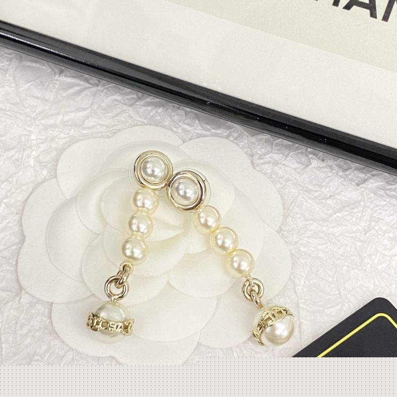 Ch*el earrings
